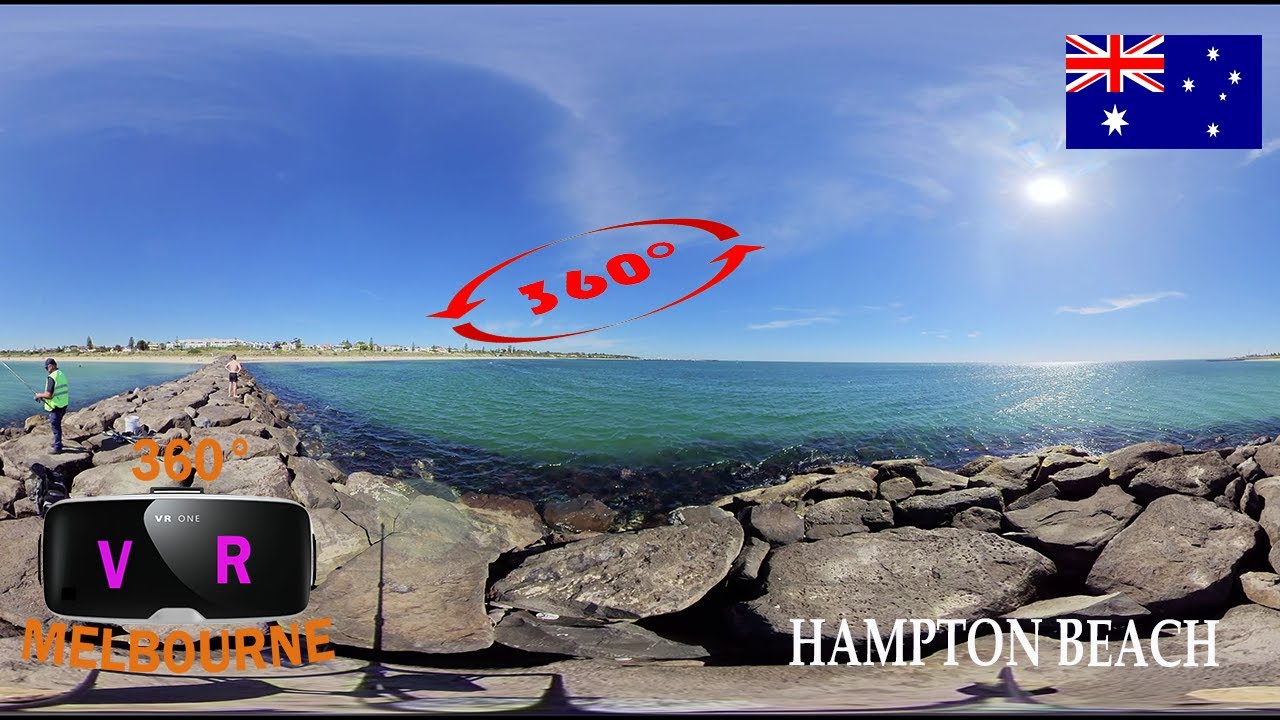 Мельбурн 360° VR | Наслаждайтесь солнечным днем в Мельбурн-Хэмптон-Бич