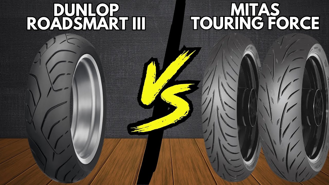 Dunlop Roadsmart III vs Mitas Touring Force
