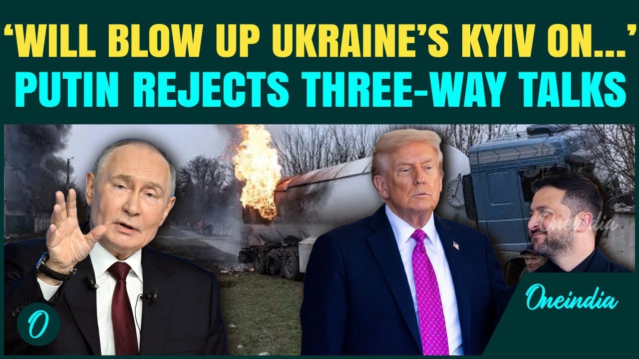 Russia&ndash;Ukraine WAR BREAKING: Putin Shuts Door on Trump&rsquo;s Three-Way Peace Talks; Zelensky Shattered