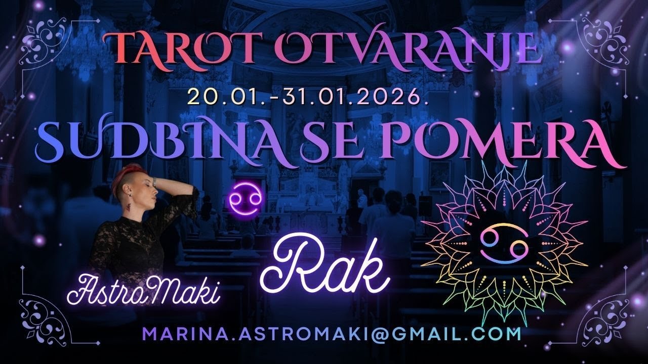 RAK ♋ | Velika emotivna transformacija, istina izlazi na videlo | Ljubav & Porodica | 20–31.01.2026