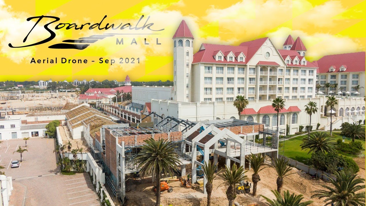 Boardwalk Mall Development Drone Video - September 2021 Edition