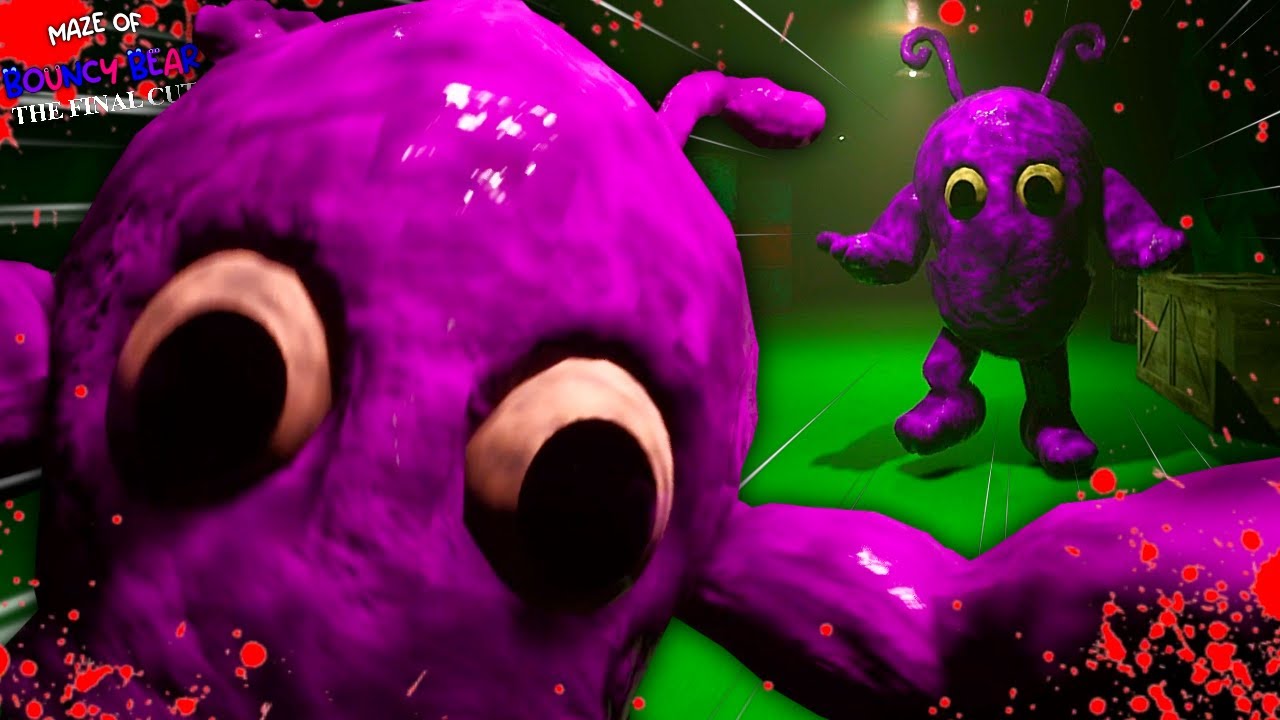 MAZE OF BOUNCY BEAR: THE FINAL CUT - Full Demo Gameplay + Ending - No Commentary