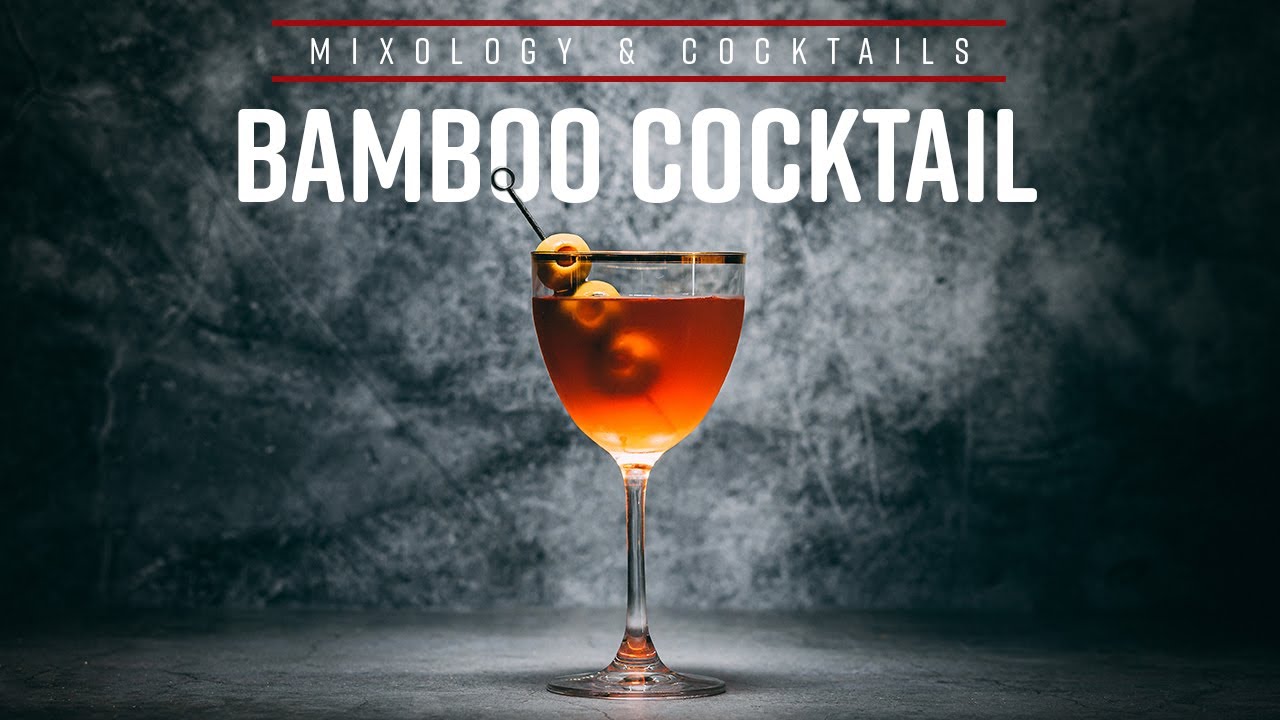 How to make the BAMBOO COCKTAIL. Celebrating Sherry Week