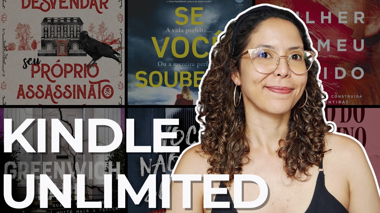 Você NÃO está lendo esses suspenses do Kindle Unlimited (e está perdendo MUITO!)
