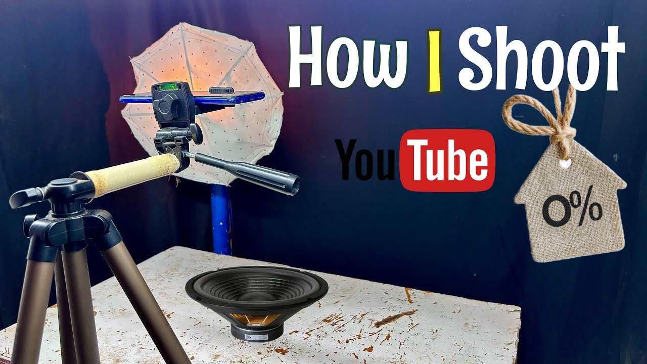 How I Shoot My YouTube Overhead Video With Phone 🔥