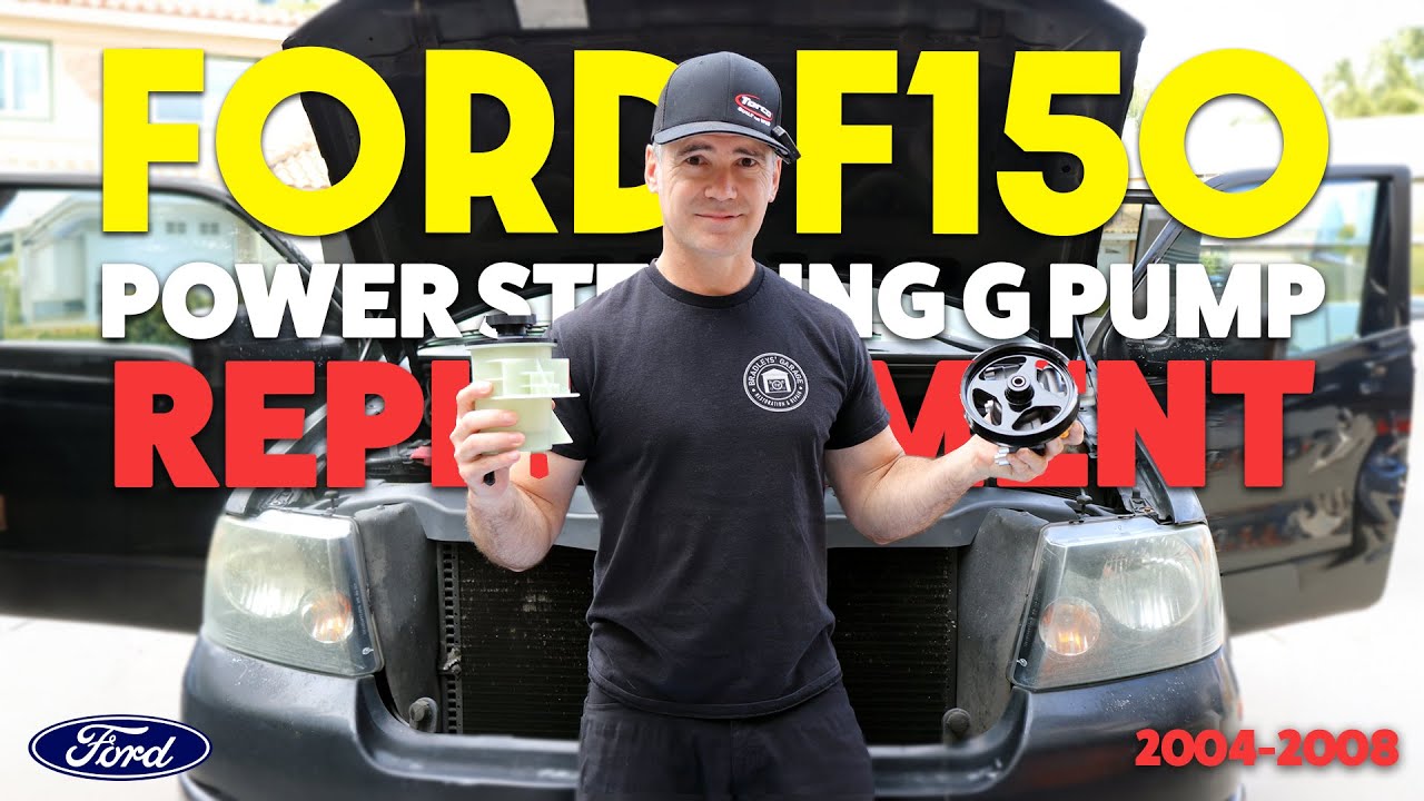2004-2008 F150 Power Steering Pump Replacement 4.6L/5.4L FAST METHOD *Tutorial DIY*