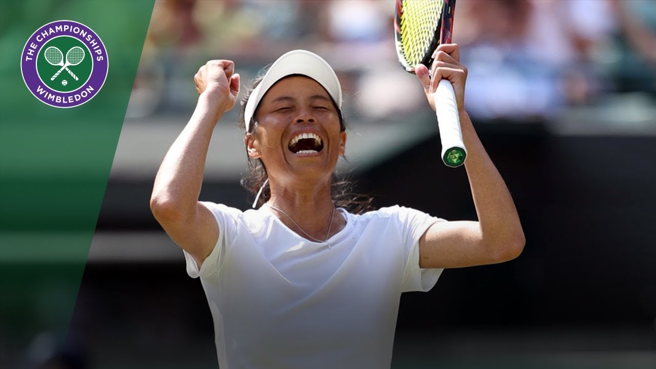 How Hsieh Su-Wei beat Simona Halep | Wimbledon 2018