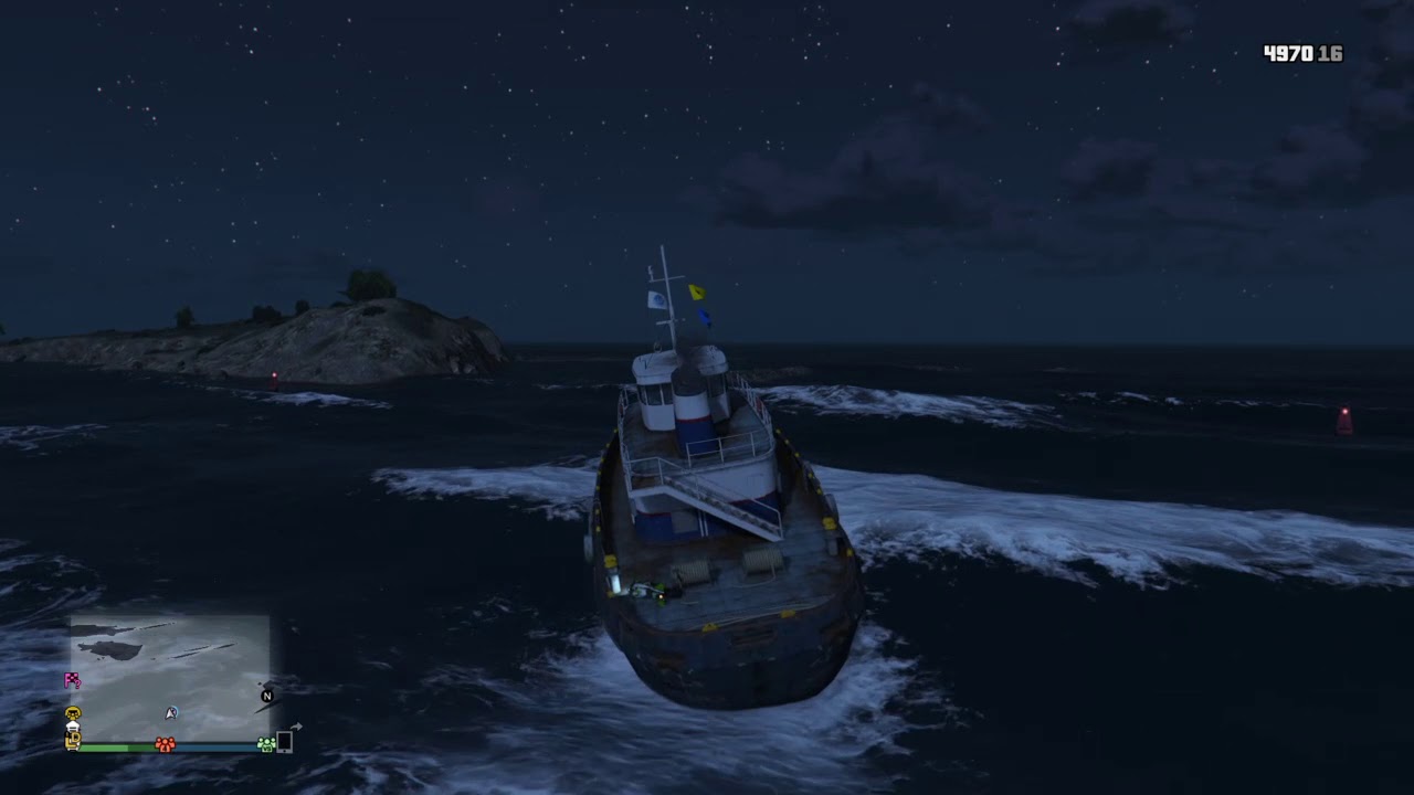 Gta 5 online Hafenschlepper fahren