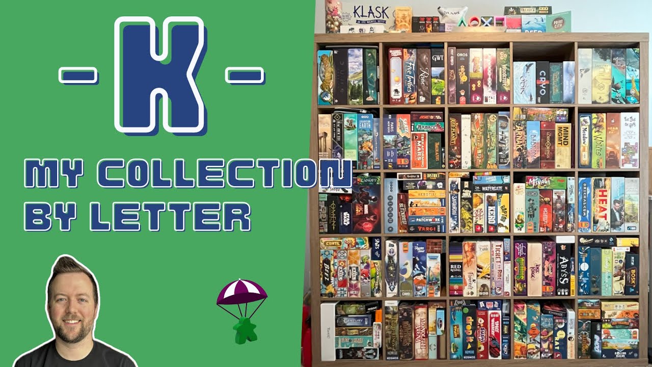 Ranking my Board Game Collection by Letter - K (2024 Edition)