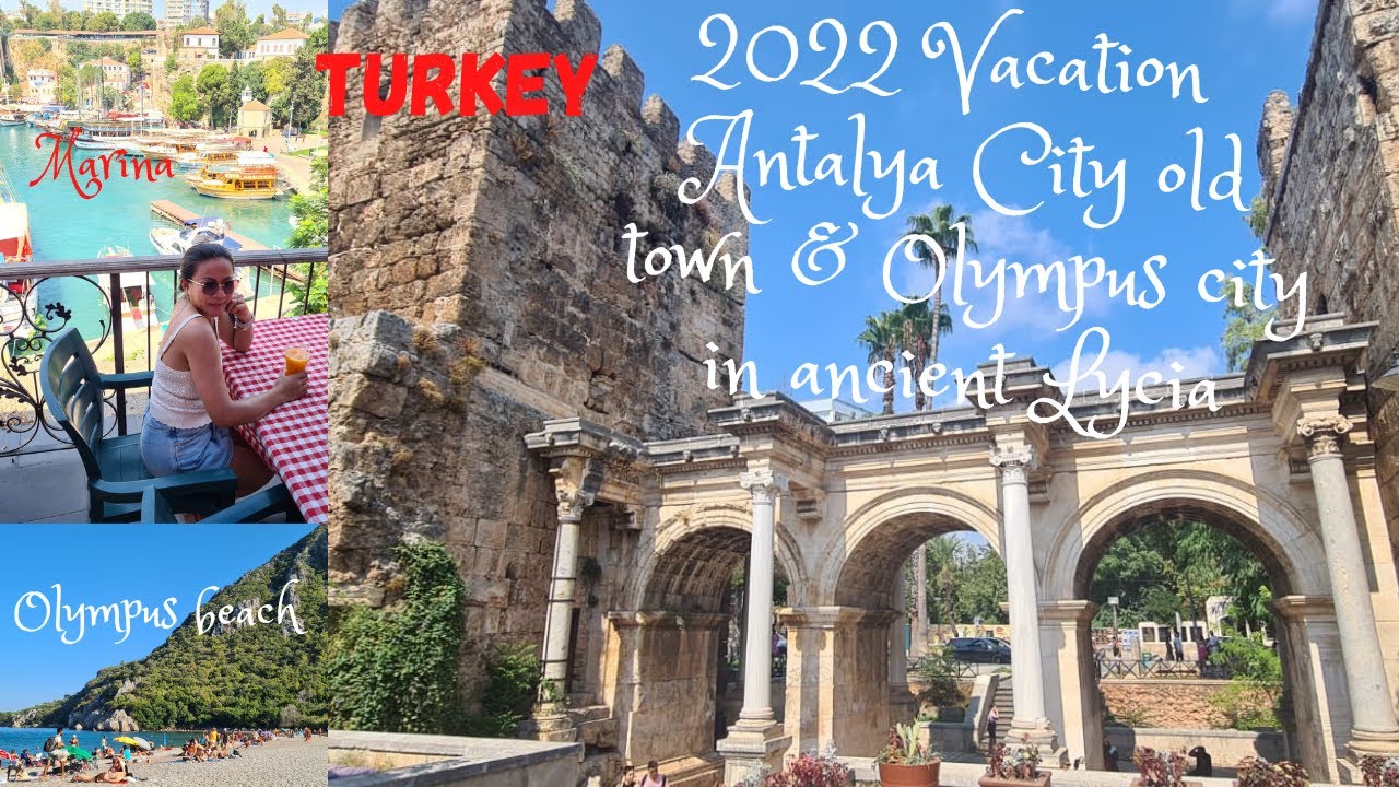 ANTALYA CITY OLD TOWN | OLYMPUS ANCIENT LYCIA TURKEY #MhelTravel