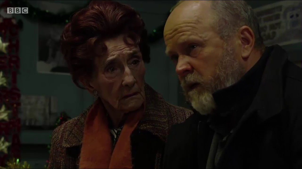 Eastenders Phil and Dot 23rd Dec 2016