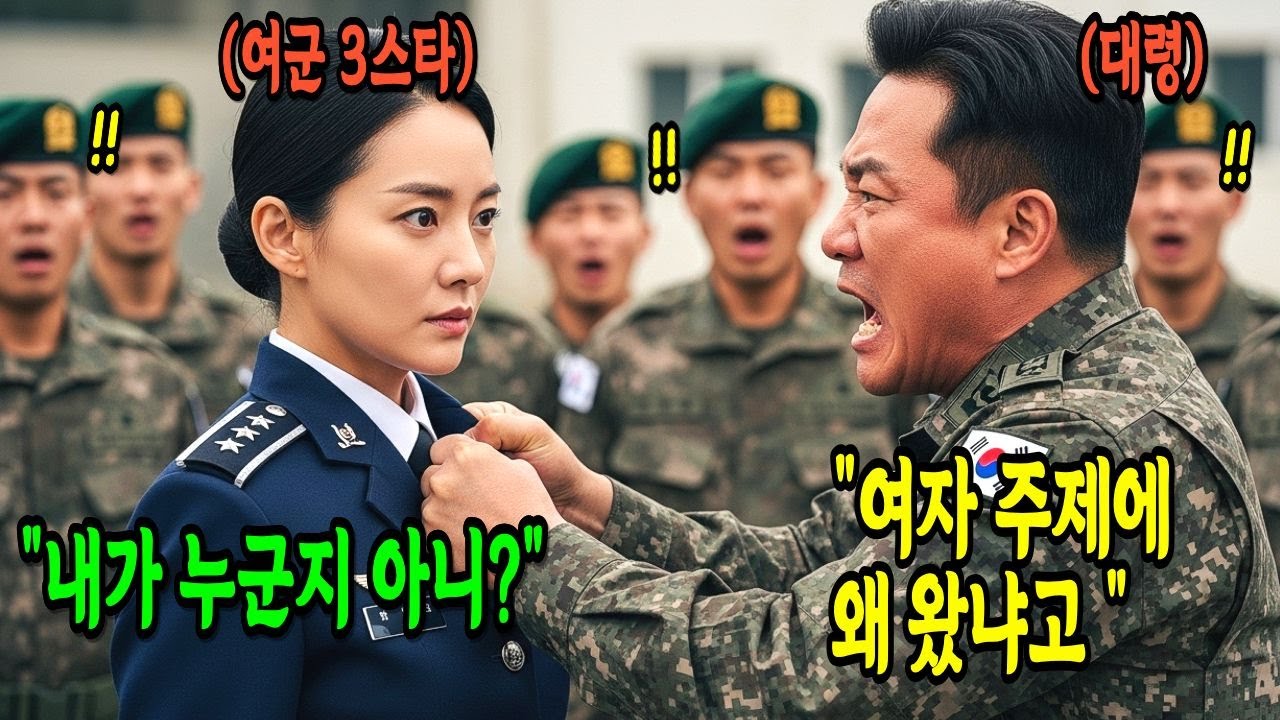 3스타 여군 사령관 앞에서 무례한 대령  여군 중령에게 던진 모욕 한마디의 대가
