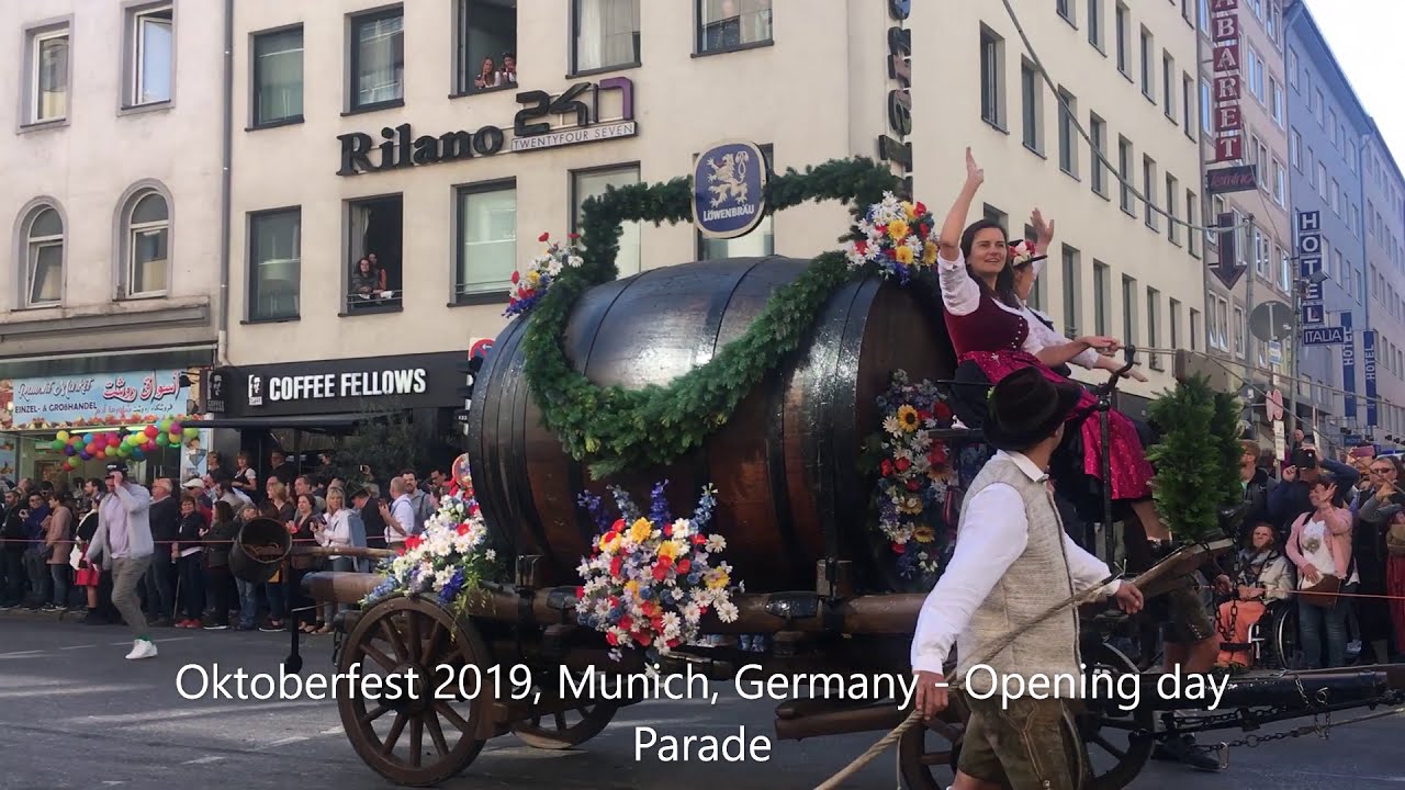 Oktoberfest 2019 Munich , Best of Opening day 1 PARADE in Germany| Oktoberfest M&uuml;nchen 2019|