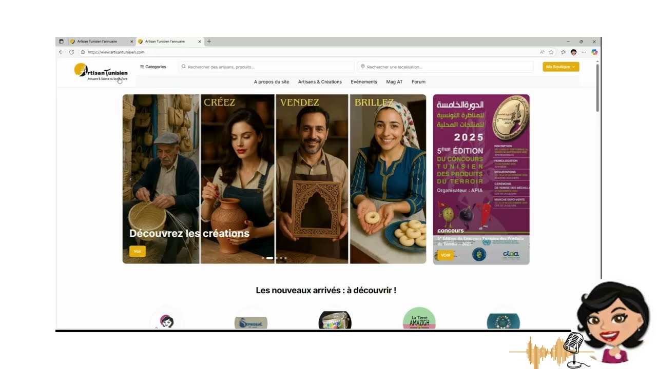 Tuto 3 comment modifier sa vitrine, les informations, rajouter des créations?