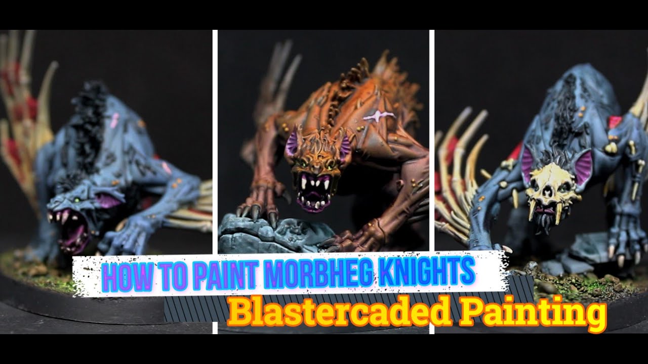 How To Paint Flesh-Eater Courts Morbheg Knights