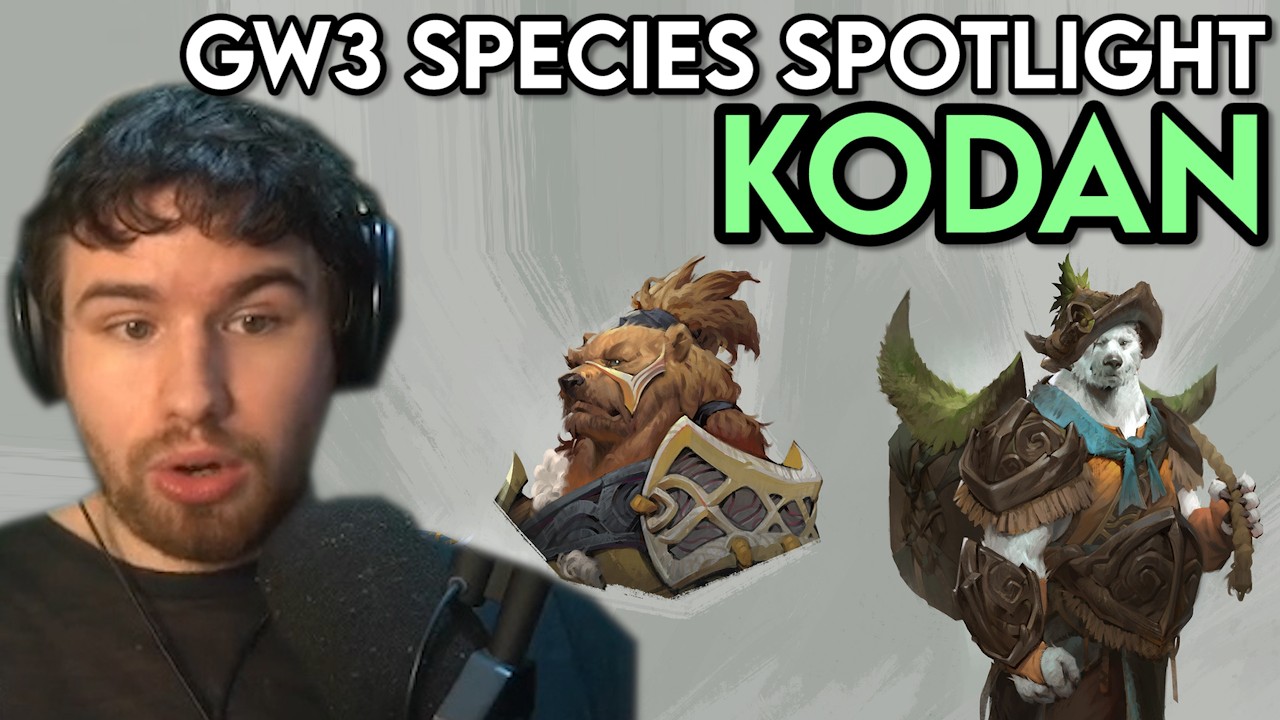 Guild Wars 3's Second Playable Species: BEARS! - Kodan Playable Species Spotlight