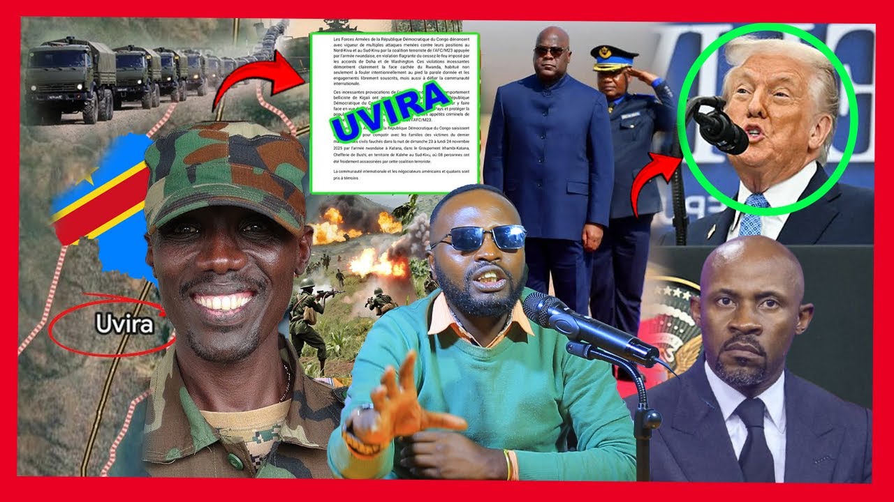 AMAKURU MASHYA🚨IBIGANIRO BISHYA HAGATI YA CONGO N'URWANDA|MUYAYA AKOZE ISHYANO|TWIRWANEHO KAMANYORA