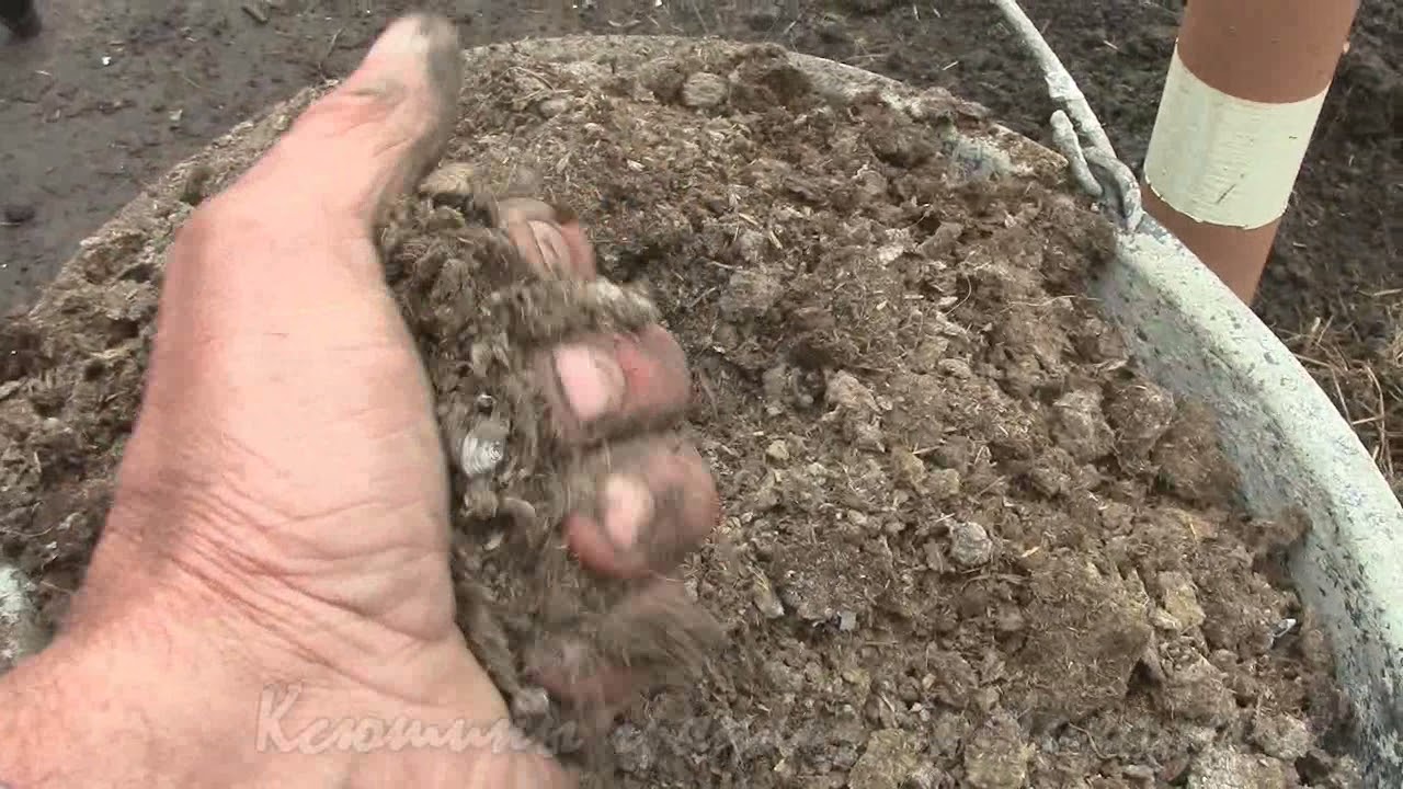 Работы с грядками  ЗАПРАВКА ГРЯДОК 1