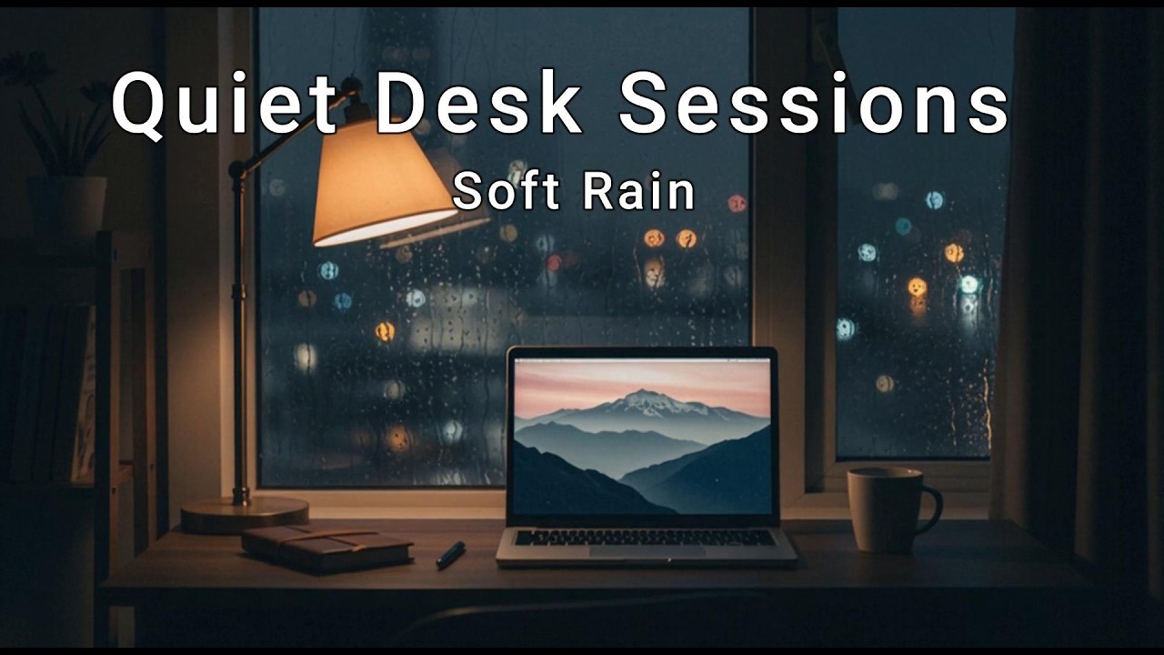 Quiet Desk Sessions — Soft Rain
