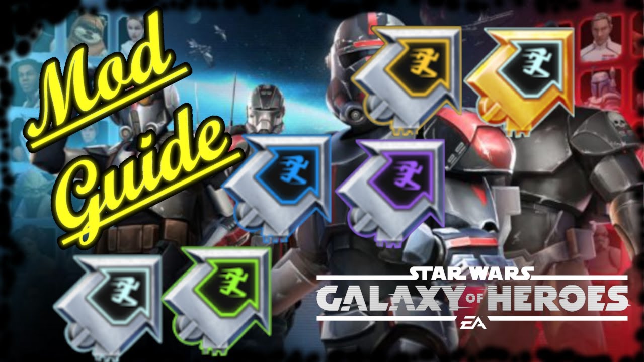 SWGOH - Mods Guide - Wie ich Mods aufwerte