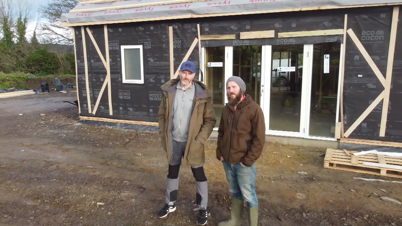 EcoCocon builds first modular straw building in Ireland