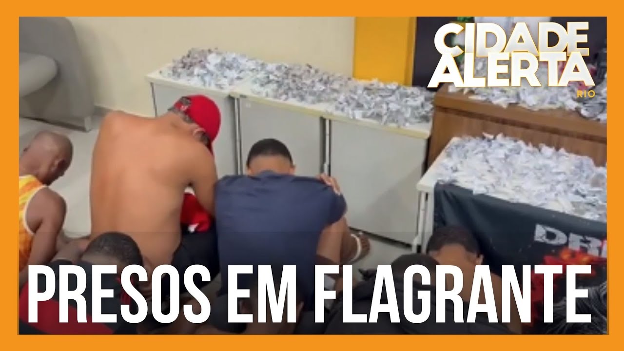CASTELAR: DROGAS APREENDIDAS E OITO PRESOS I OPERAÇÃO EM BELFORD ROXO