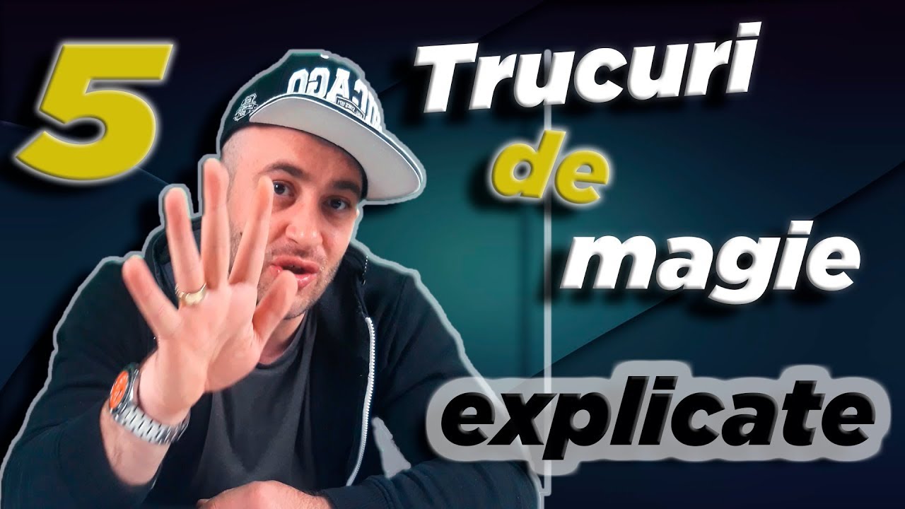 5 trucuri de magie pe care le poti face acum