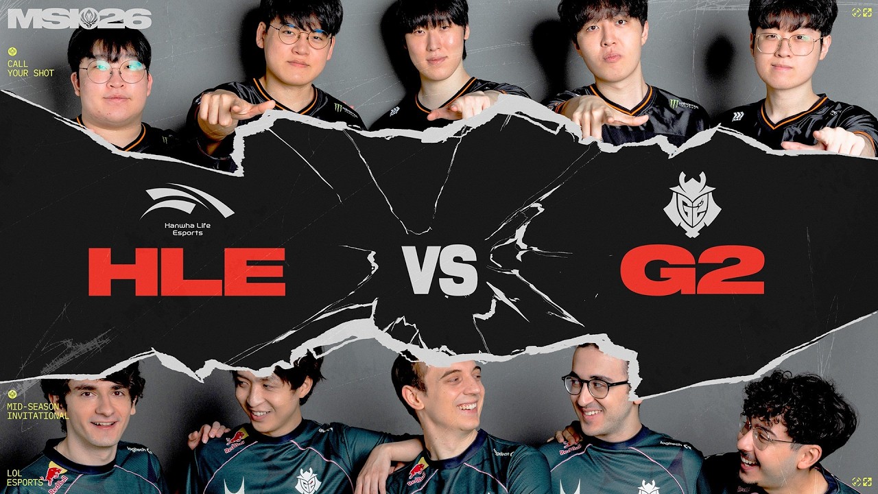 HLE vs G2 | MSI 2026 | Bracket Stage| Game 01 | Hanwha Life Esports vs G2 Esports