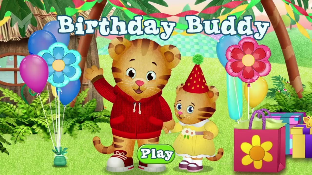 Daniel Tiger's Neighborhood - Birthday Buddy - Education Game For Kids