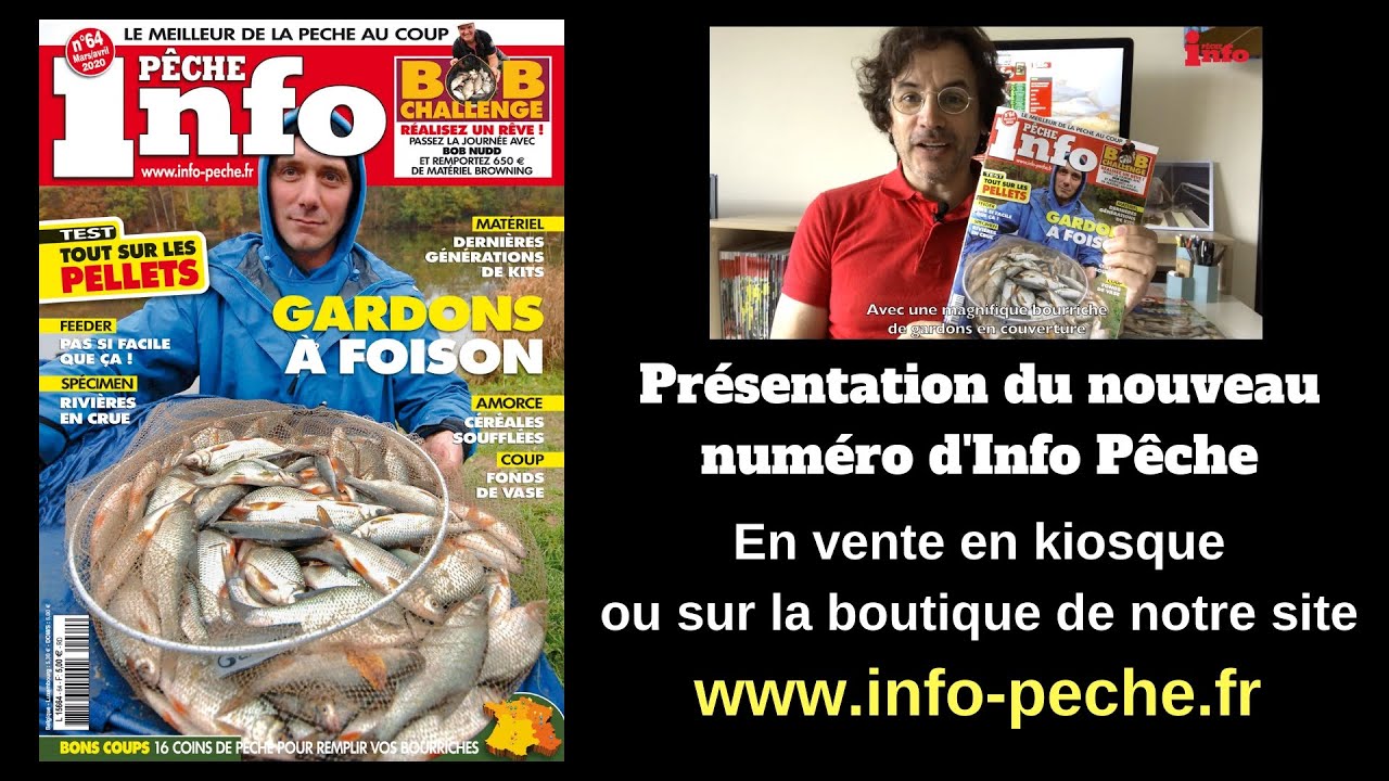 Pr&eacute;sentation du n&deg; 64 d'Info P&ecirc;che