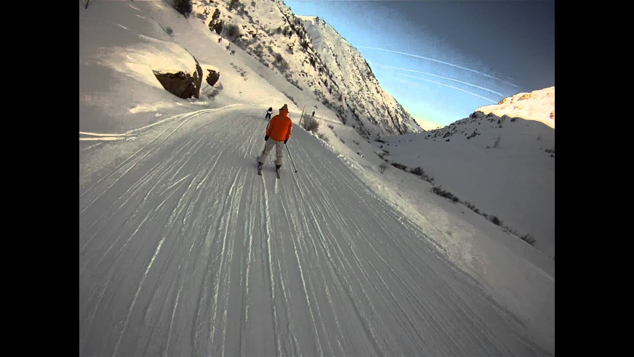 Sarenne - Alpe d'Huez - Snowboard - 15min