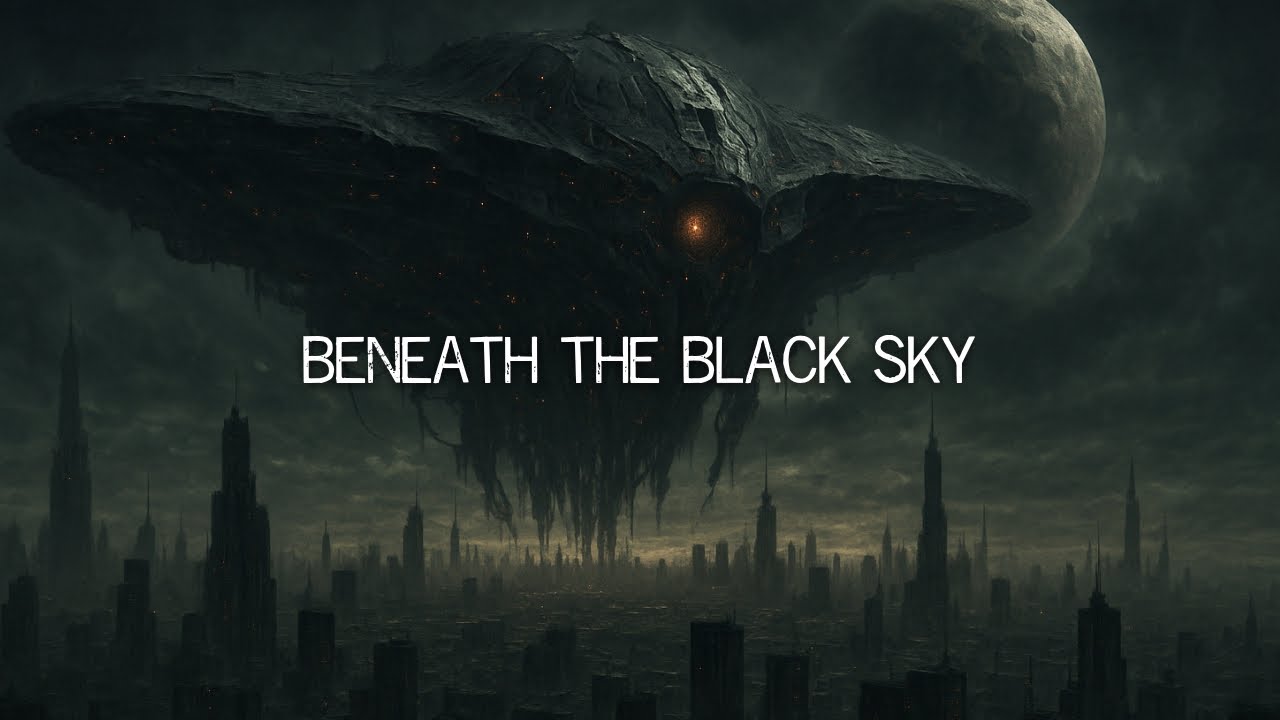 Beneath the Black Sky | Ambient Sci-Fi Dark Synth for Working | 2 hours