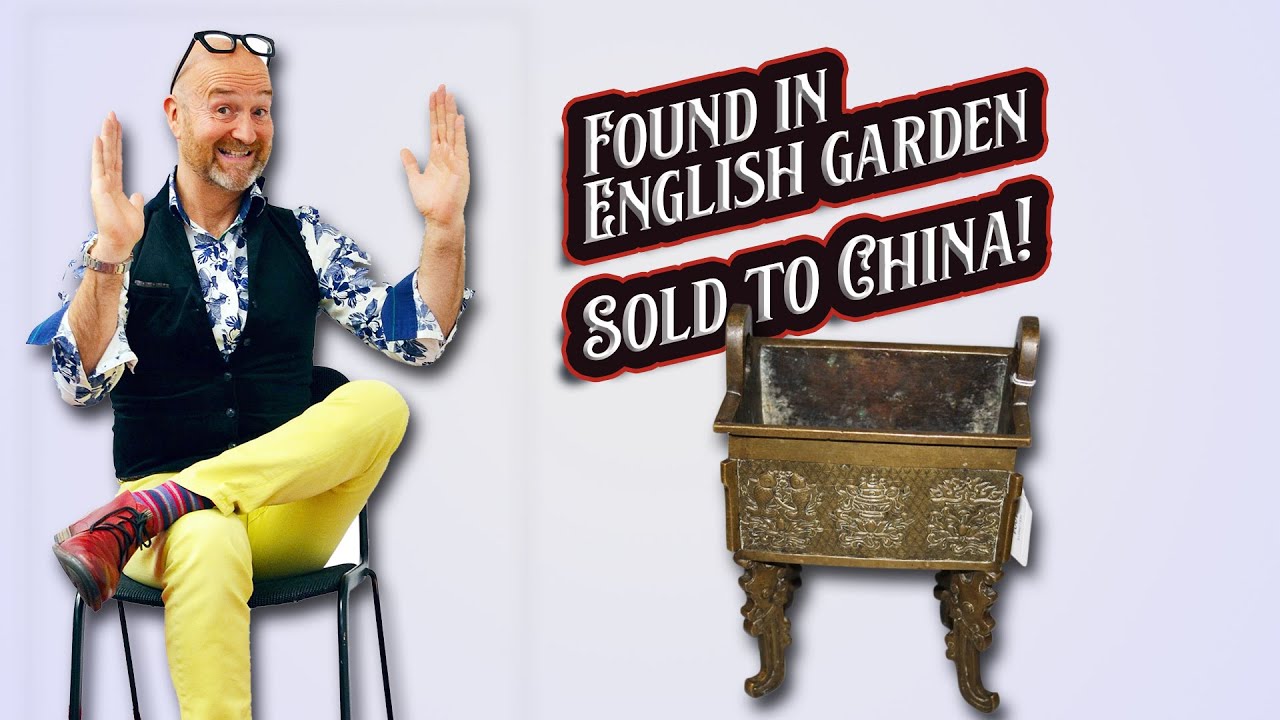 How this DUG UP Chinese Bronze went back to China!