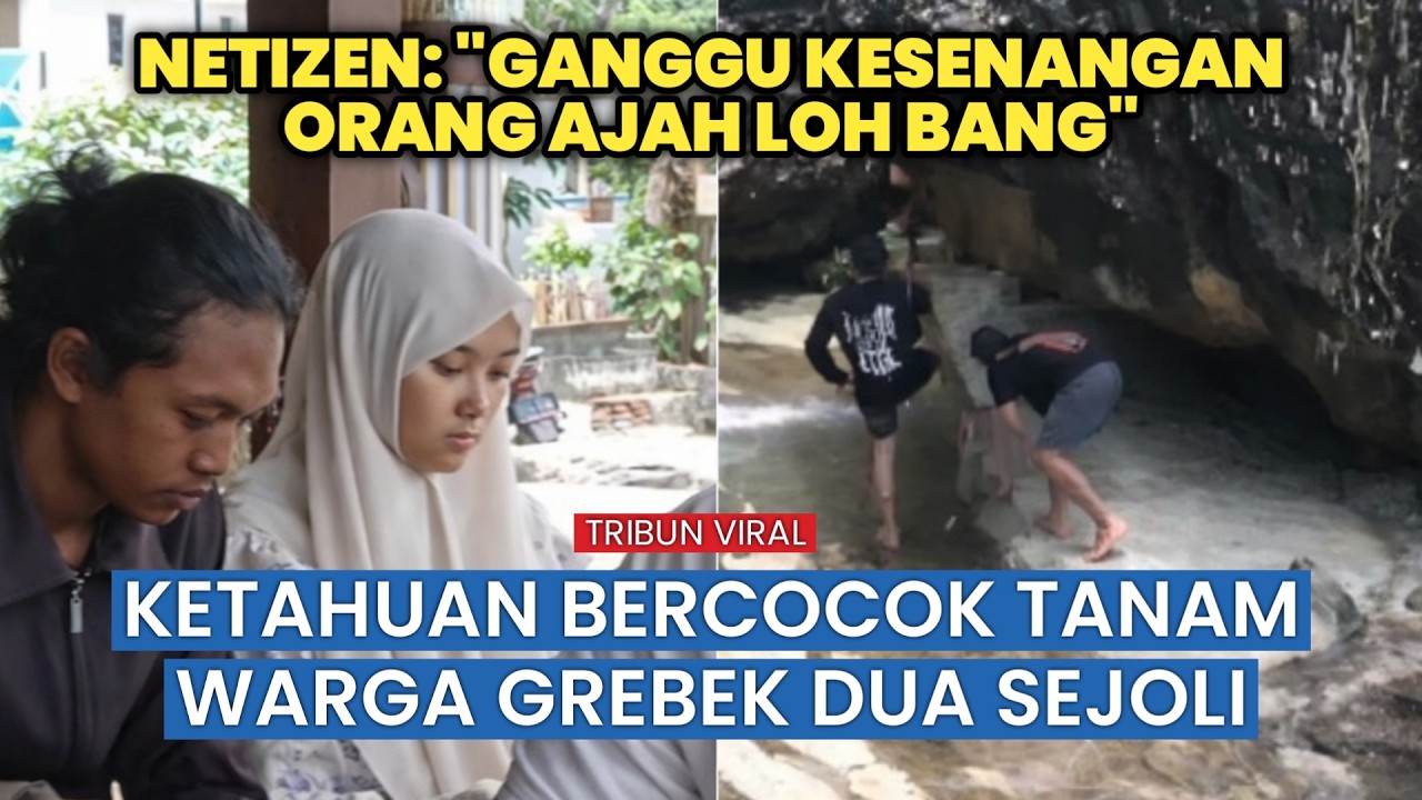 Pasangan Muda Digrebek Warga Saat Berbuat Tak Senonoh di Air Terjun Coban Kromo Tulungagung