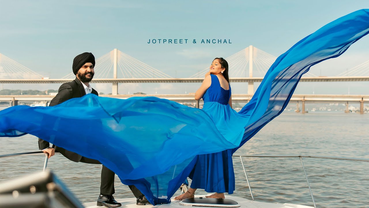 Love Meets Paradise: Anchal & Jotpreet's Pre-Wedding Teaser | Shoot in Goa | Wedding Photo Planet