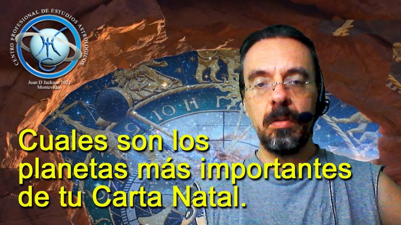 Cuales son los planetas más importantes de tu Carta.