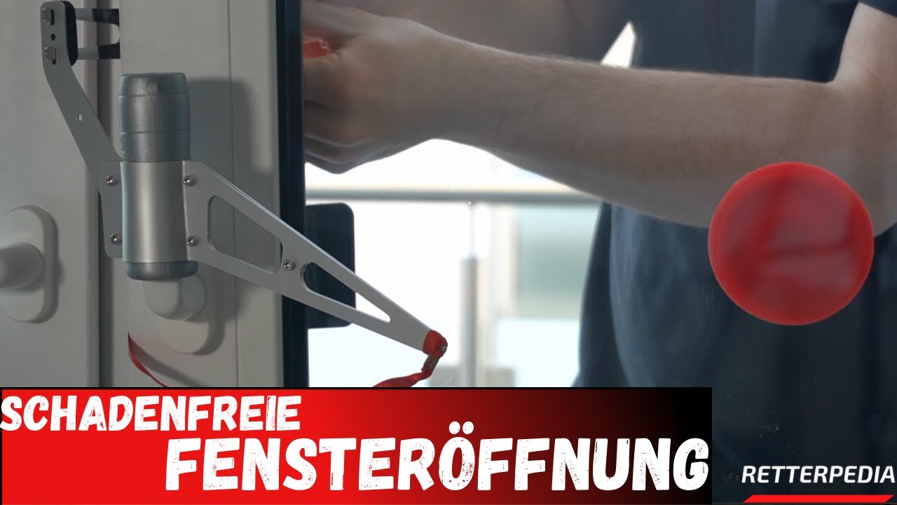 FENSTERÖFFNUNG Fenster schadenfrei öffnen | Feuerwehr  |