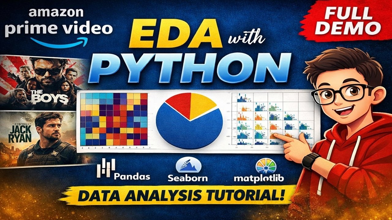 Exploratory Data Analysis and Visualization using Python.
