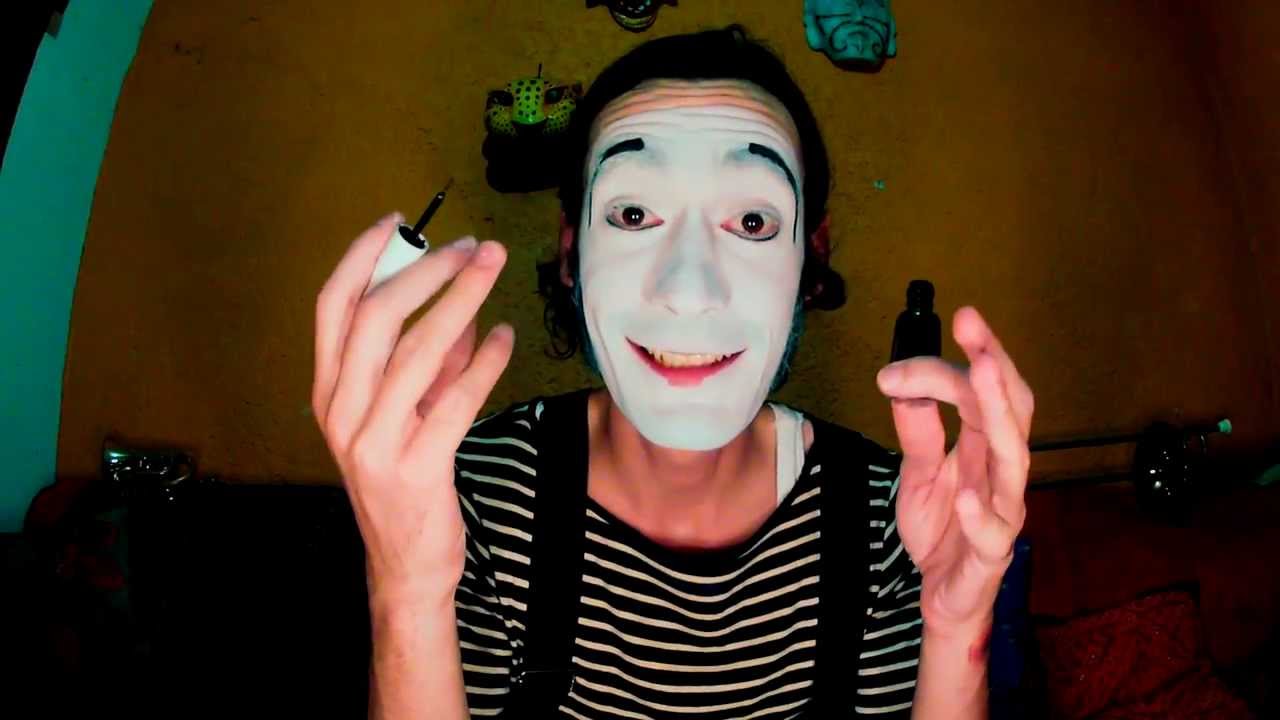 Tutorial Maquillaje de mimo.