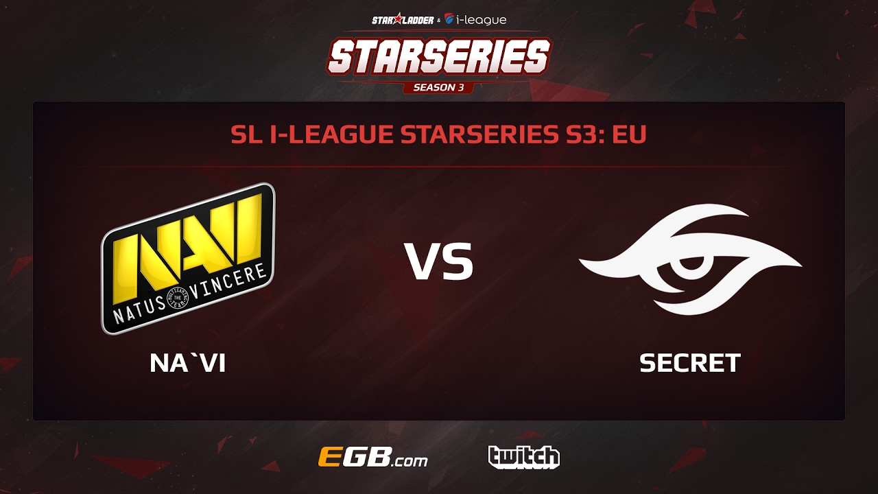 Natus Vincere vs Team Secret, Game 1, SL i-League StarSeries Season 3, EU