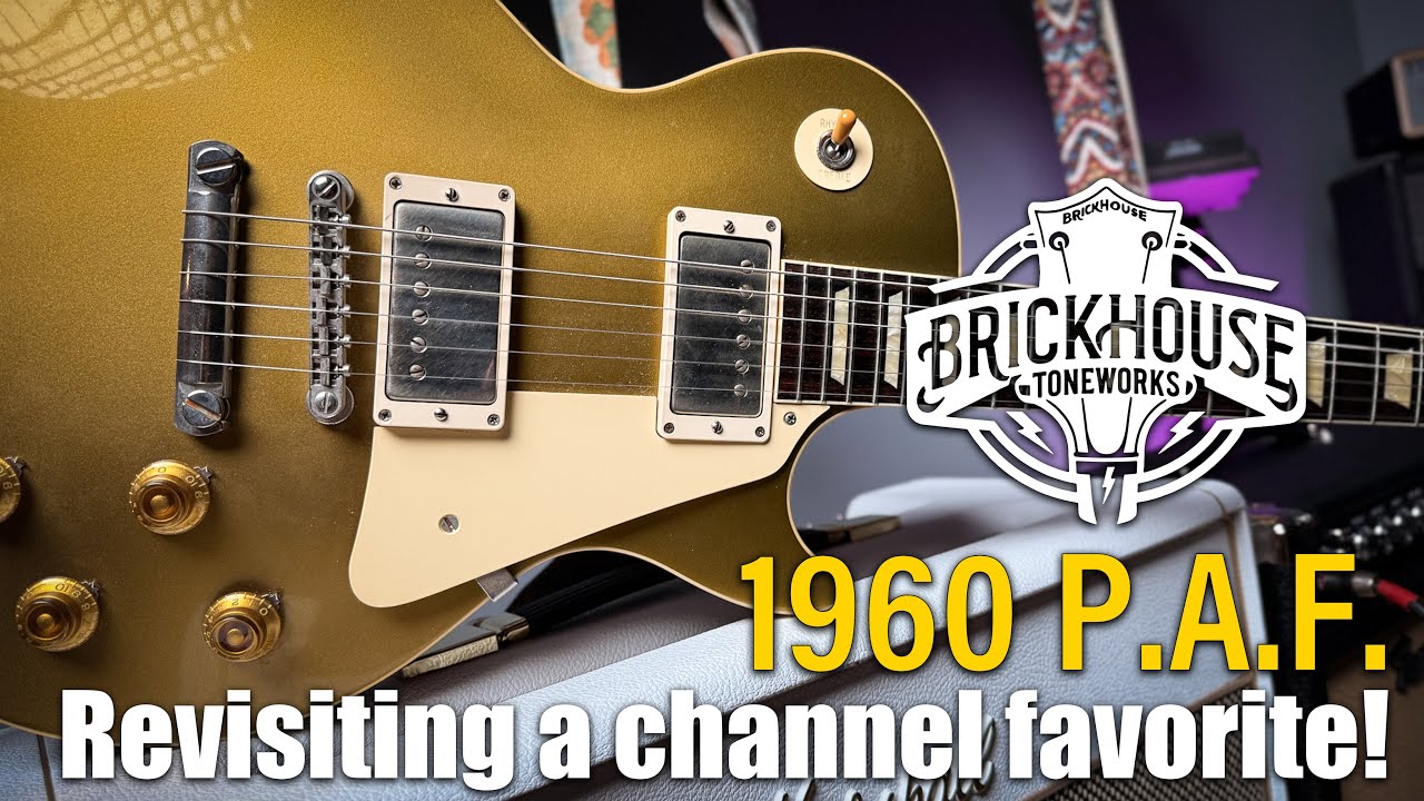Brickhouse Toneworks 1960 PAF | 1957 Gibson Les Paul Custom Shop Reissue | Two Rock Studio Signature