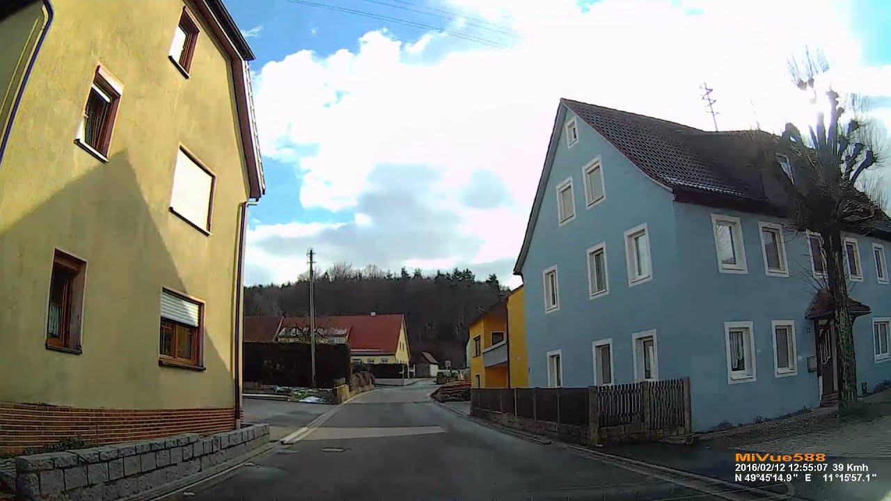 D: Morschreuth. Markt G&ouml;&szlig;weinstein. Landkreis Forchheim. Ortsdurchfahrt. Februar 2016