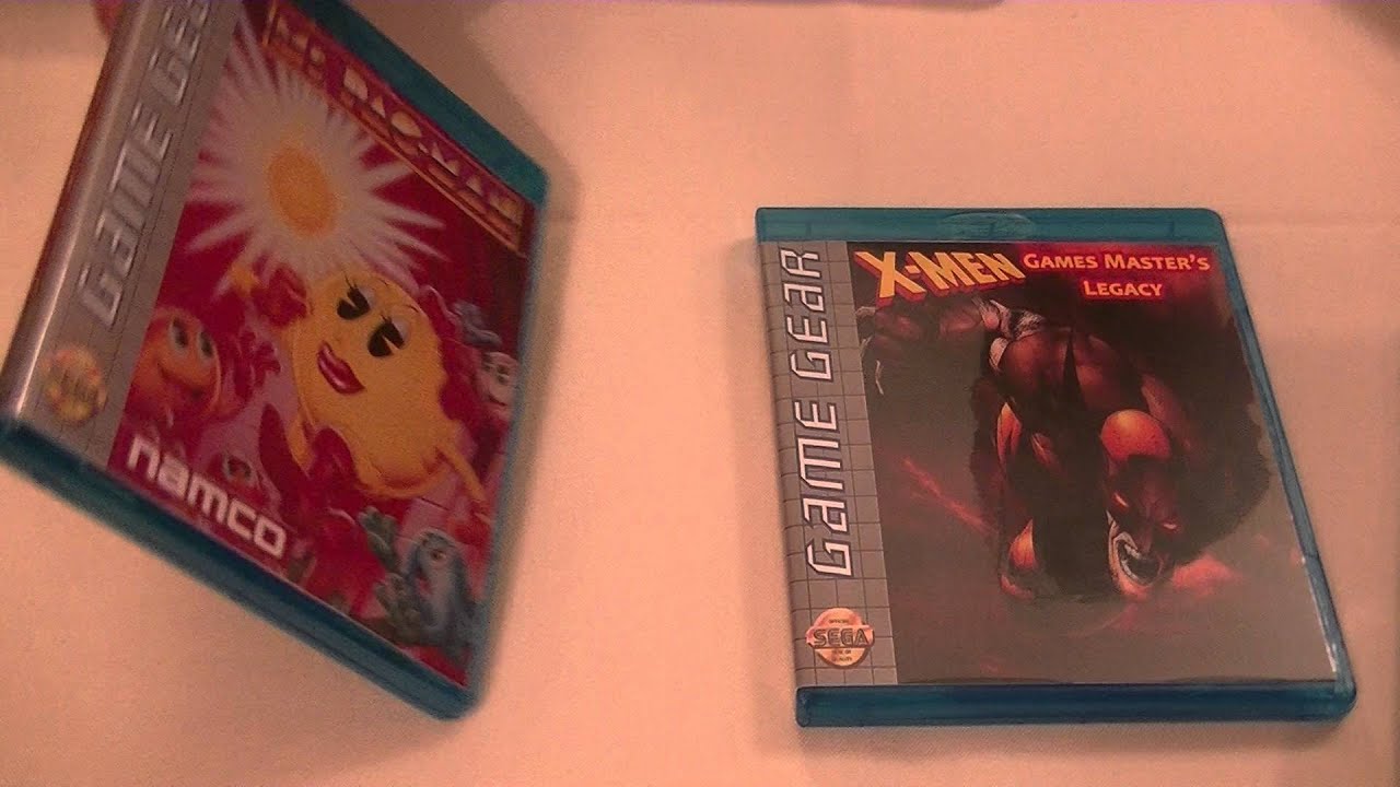 Sega Game Gear Custom Game Cases