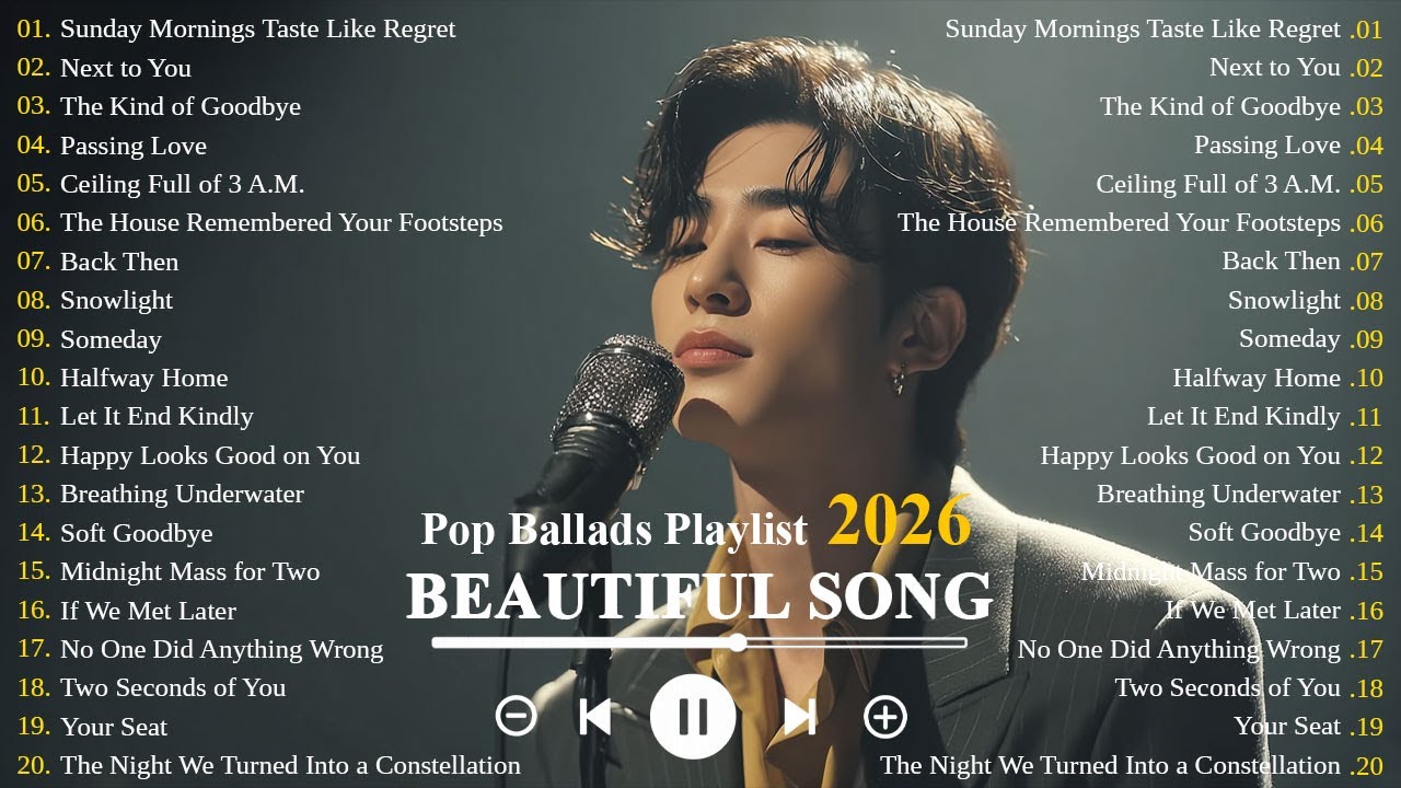 Romantic Ballads Love Songs 2026 | Easy-Listening & Emotional Ballads | K-Drama OST Style