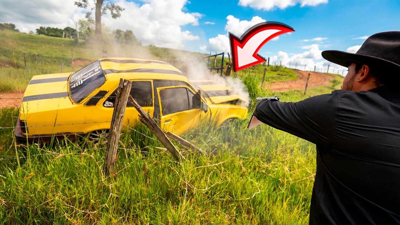 BATI O CHEVETIN EM ALTA VELOCIDADE!! * perdi o controle * 😔
