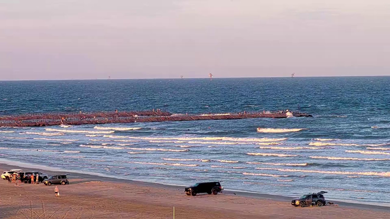 Packery Surf Cam LIVE | Corpus Christi Surf Cam | North Padre Island 2026-10-06
