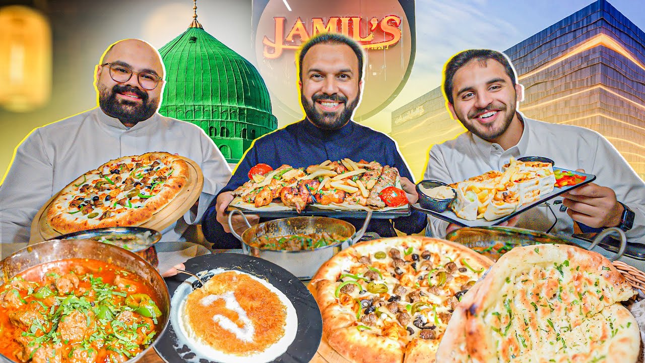 I NEVER EXPECTED such FOOD near Masjid Nabawi, Madinah 💚🤯