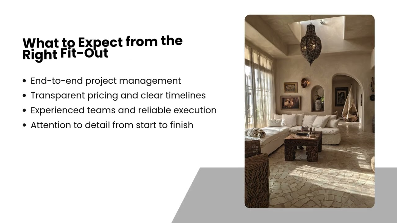 Interior Fit-Out Contracting Company in Dubai| Top Interior Fit-Out Contractors Near You