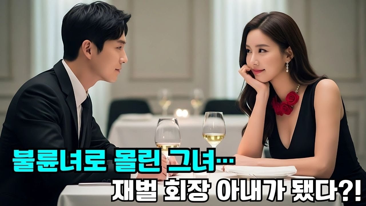 이모에게 불륜녀로 몰린 그녀… 그런데 재벌 회장이 정식 아내로 데려갔다 !