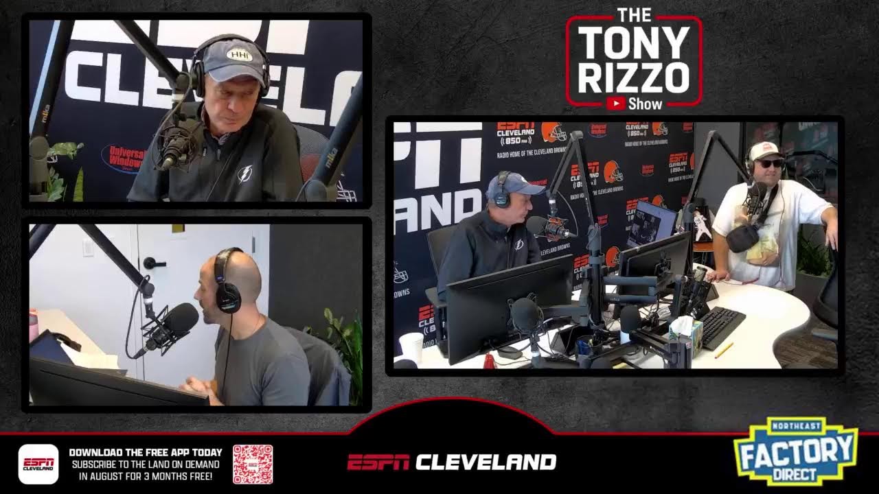 THE TONY RIZZO SHOW - BROWNS VS BUCS WEEK 2 PREVIEW - UPSET BREWING? - 9/18/2026
